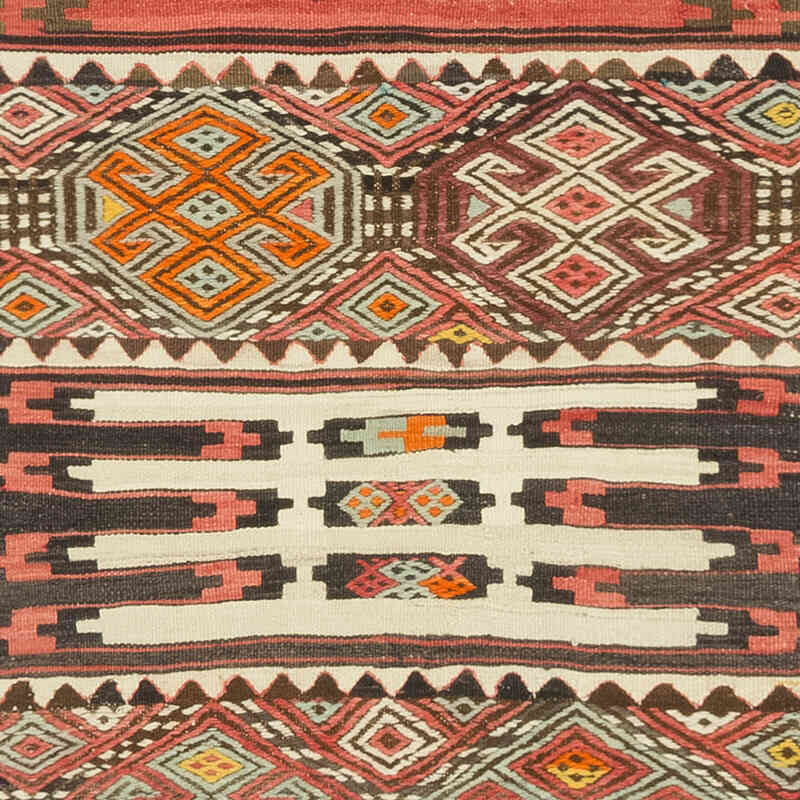 Vintage Malatya Kilim Runner - 3'  x 14' 2" (36" x 170") - K0081117