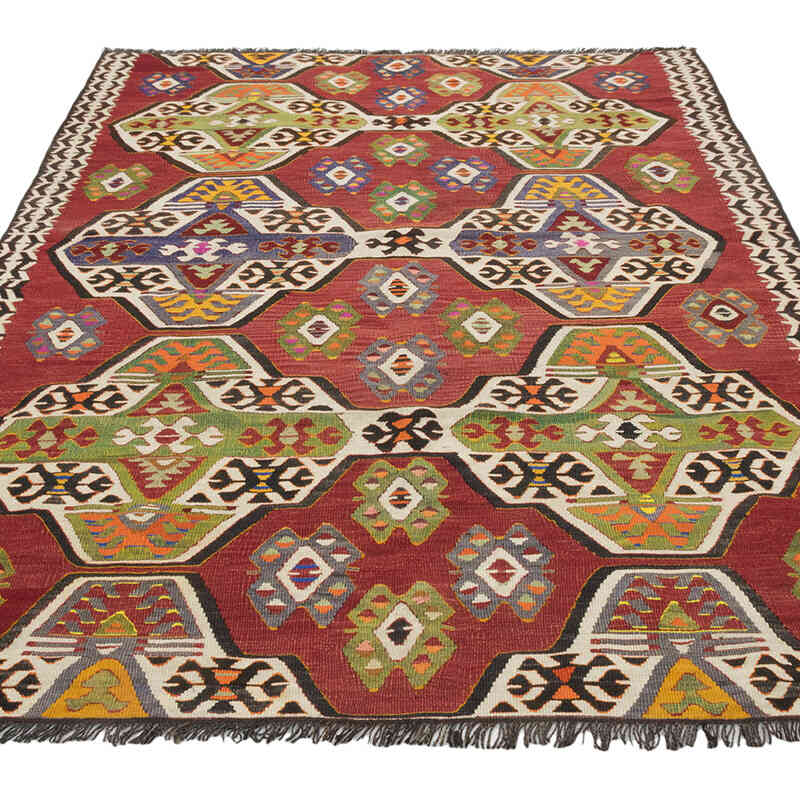 Vintage Mut Kilim Rug - 5' 1" x 7' 7" (61" x 91") - K0081119