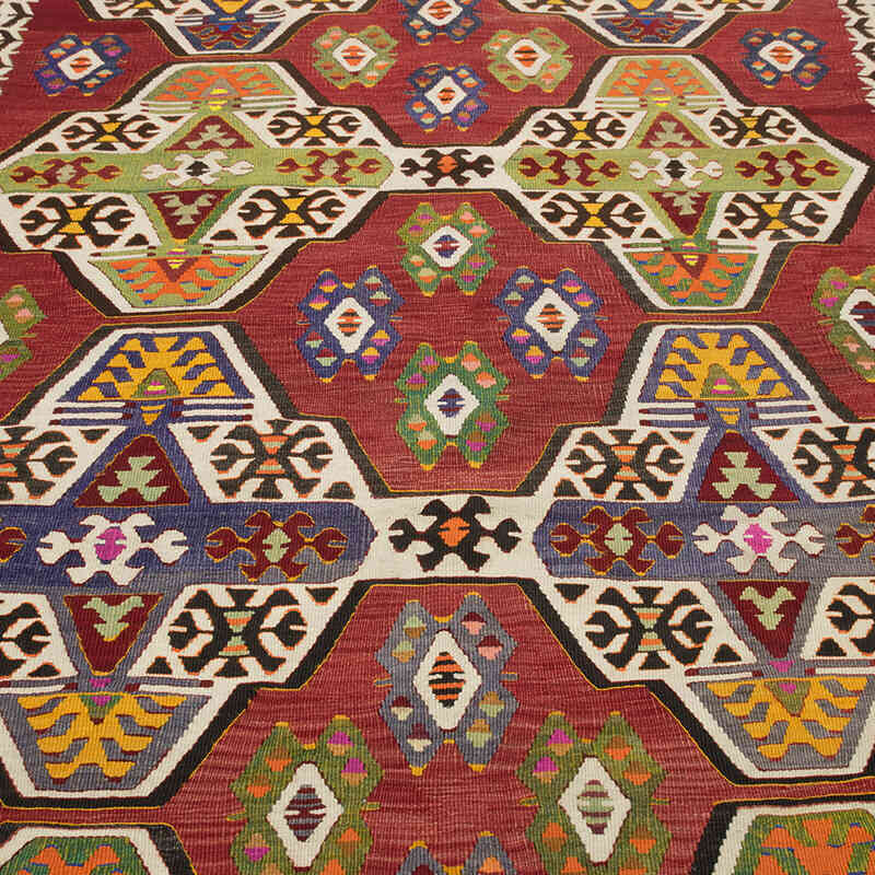 Vintage Mut Kilim Rug - 5' 1" x 7' 7" (61" x 91") - K0081119