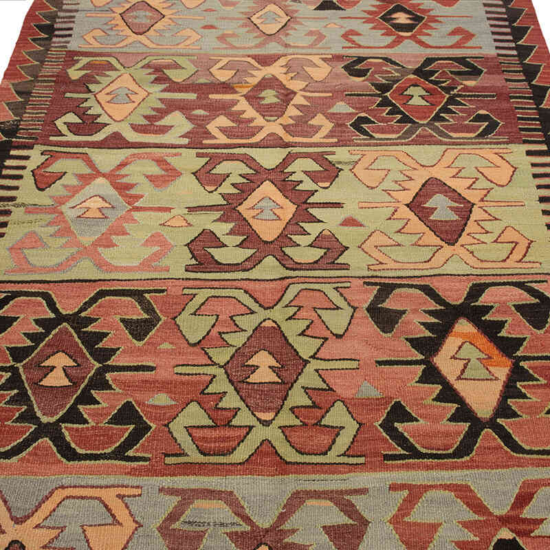 Vintage Konya Kilim Rug - 4' 11" x 8' 9" (59" x 105") - K0081121