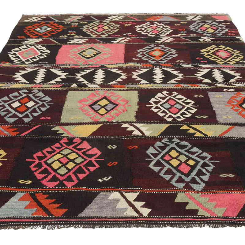 Vintage Karakecili Kilimi - 155 cm x 215 cm - K0081124