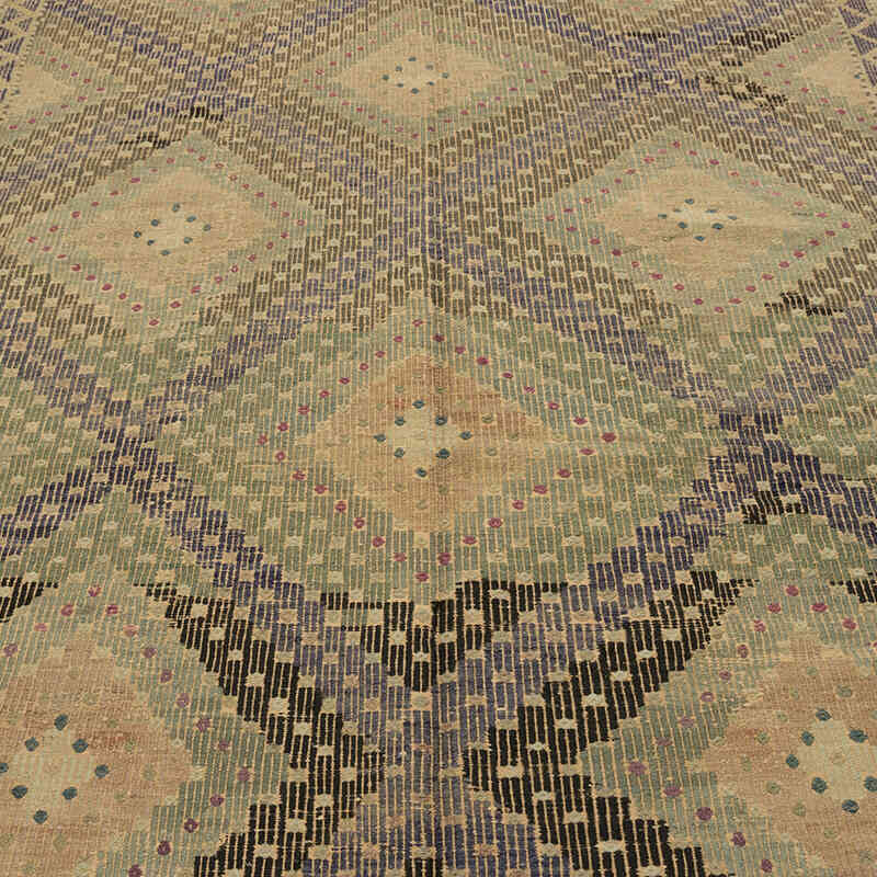 Vintage Anatolian Jijim Rug - 6'  x 10'  (72" x 120") - K0081133