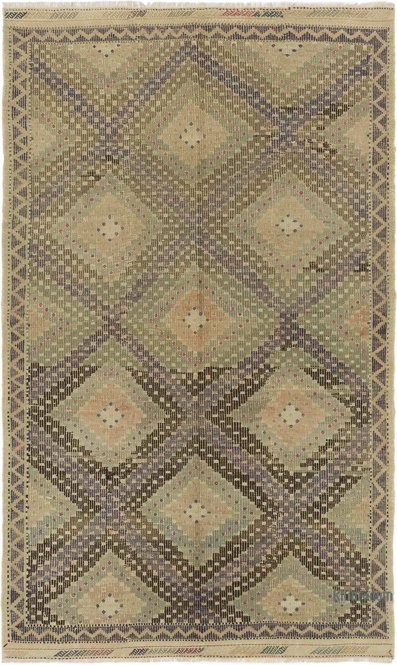 Vintage Anatolian Jijim Rug - 6'  x 10'  (72" x 120") - K0081133
