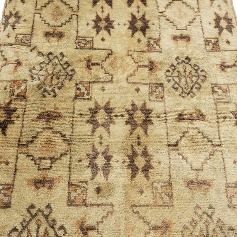 El Dokuma Vintage Halı - 103 cm x 177 cm - K0081137