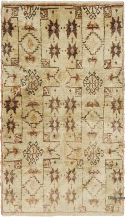 Vintage Turkish Hand-Knotted Rug - 3' 5" x 5' 10" (41" x 70")