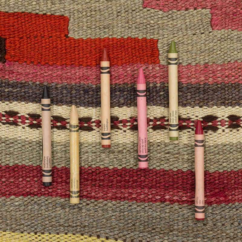 Vintage Mihalic Kilim Rug - 5' 11" x 7' 5" (71" x 89") - K0081139