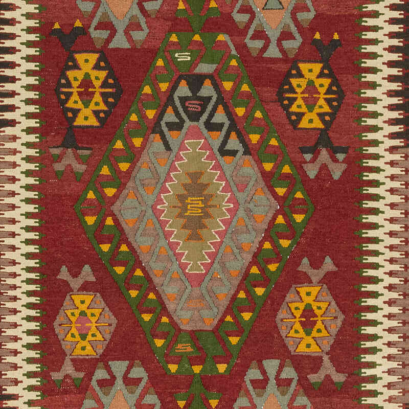 Vintage Çal Kilimi - 180 cm x 330 cm - K0081140