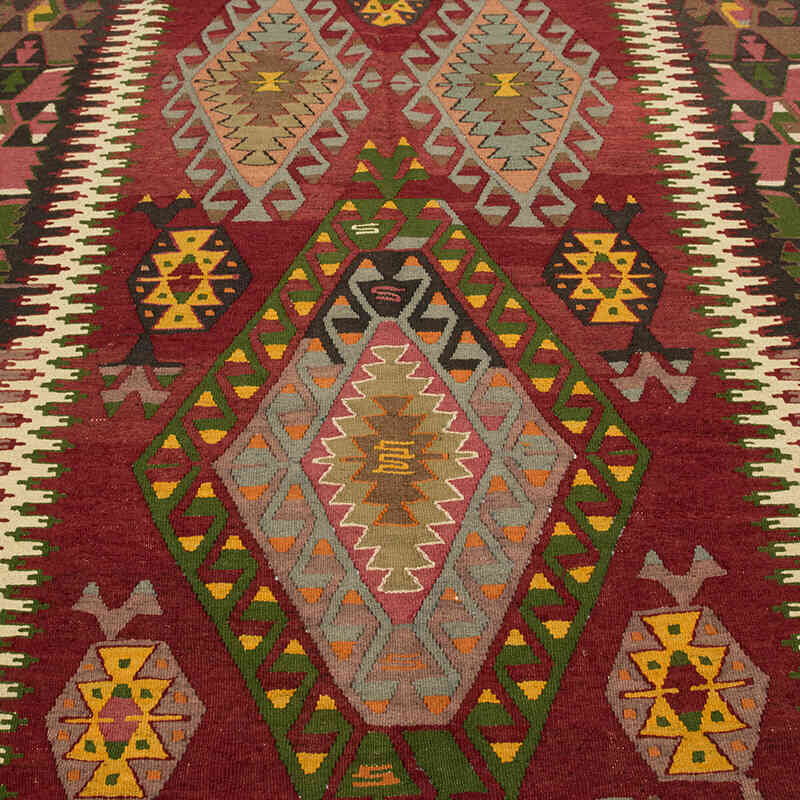Vintage Çal Kilimi - 180 cm x 330 cm - K0081140