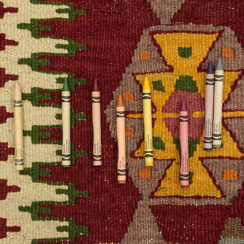 Vintage Çal Kilimi - 180 cm x 330 cm - K0081140