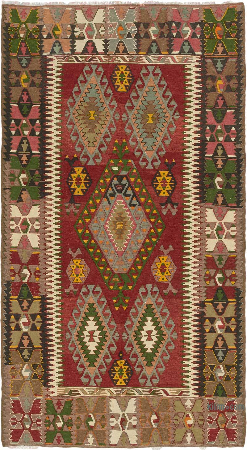 Vintage Çal Kilimi - 180 cm x 330 cm - K0081140