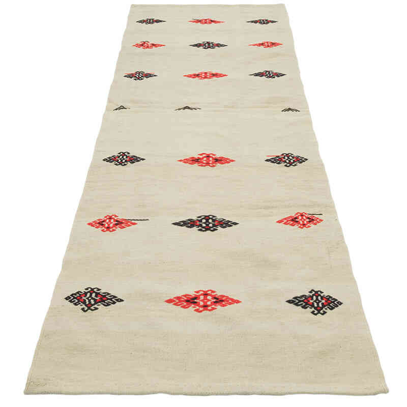 Vintage Anatolian Kilim Runner - 2' 7" x 8' 7" (31" x 103") - K0081151