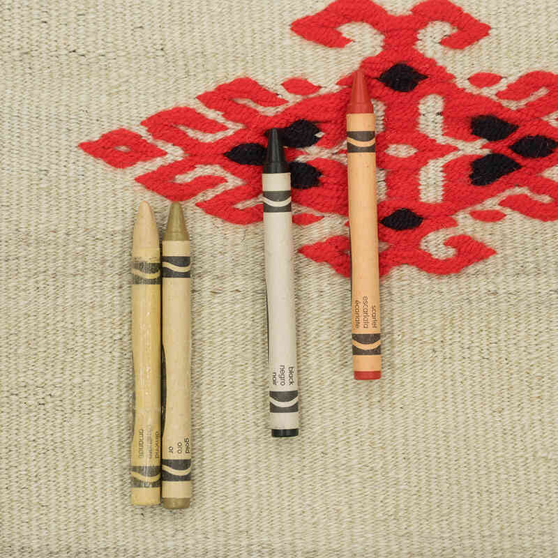Vintage Anatolian Kilim Runner - 2' 7" x 8' 7" (31" x 103") - K0081151