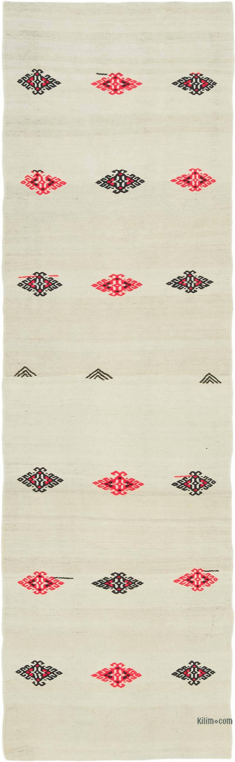 Vintage Anatolian Kilim Runner - 2' 7" x 8' 7" (31" x 103") - K0081151