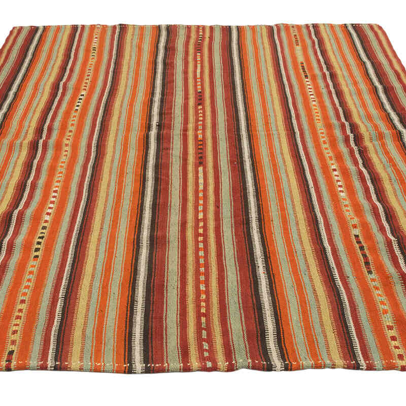 Alfombra Vintage Anatolian Kilim - 165 cm x 230 cm - K0081152