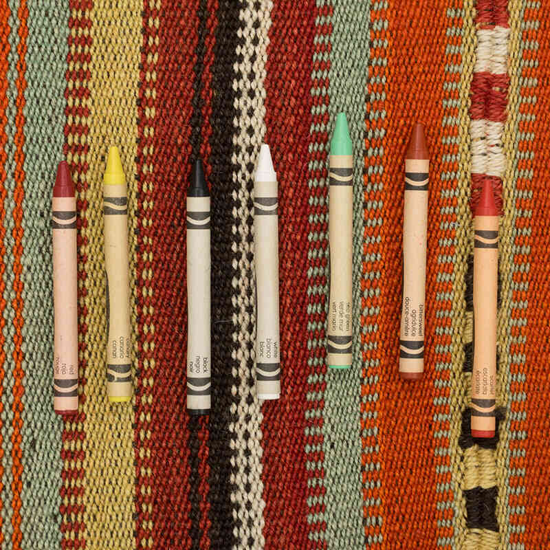 Alfombra Vintage Anatolian Kilim - 165 cm x 230 cm - K0081152