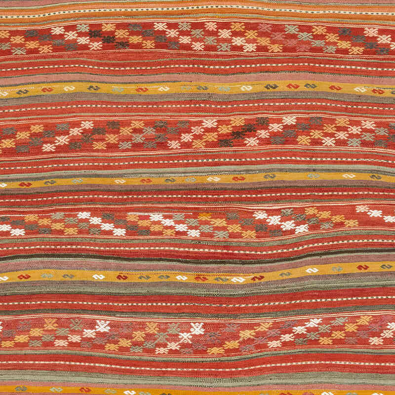 Vintage Manisa Kilim Rug - 4' 7" x 6' 9" (55" x 81") - K0081157