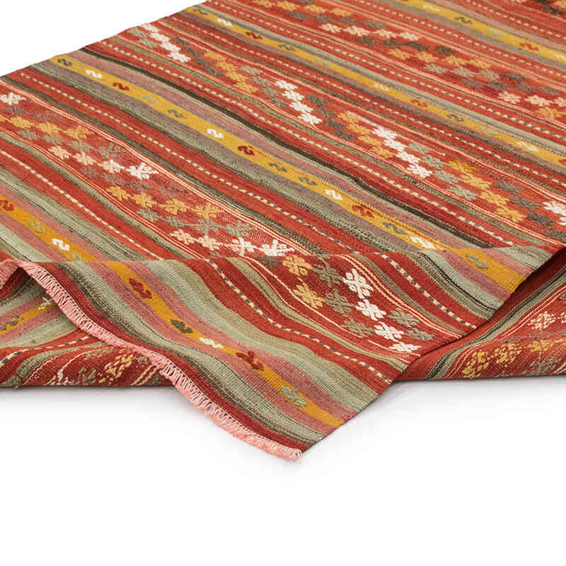 Vintage Manisa Kilim Rug - 4' 7" x 6' 9" (55" x 81") - K0081157