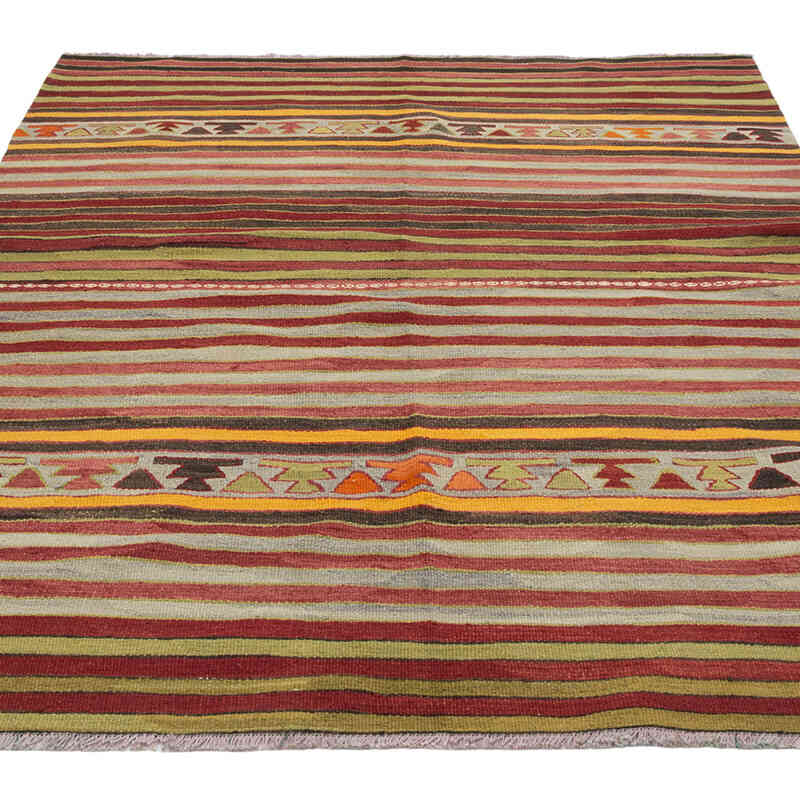 Alfombra Konya Kilim Vintage - 150 cm x 204 cm - K0081158