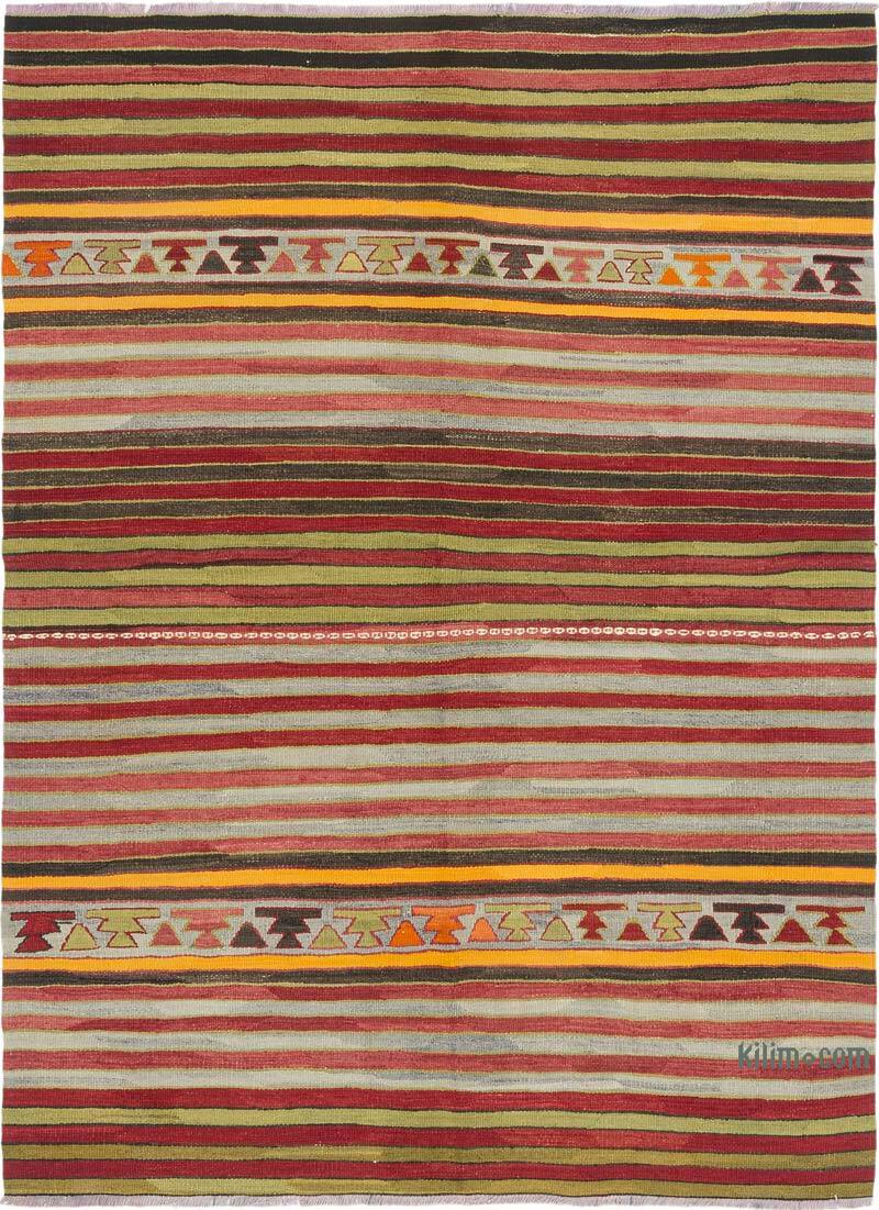 Alfombra Konya Kilim Vintage - 150 cm x 204 cm - K0081158