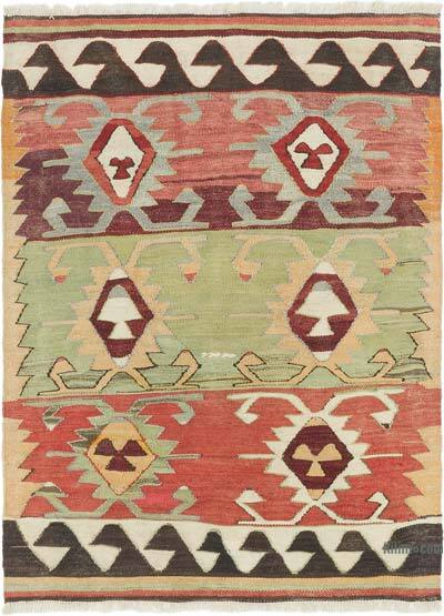 Alfombra Konya Kilim Vintage - 85 cm x 113 cm