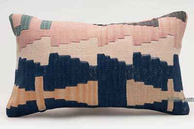 Kilim Pillow Cover - 1' 8" x 1'  (20" x 12")