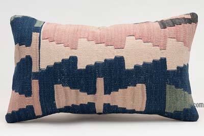 Kilim Pillow Cover - 1' 8" x 1'  (20" x 12")