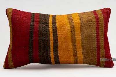 Kilim Pillow Cover - 1' 8" x 1'  (20" x 12")