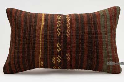 Kilim Pillow Cover - 1' 8" x 1'  (20" x 12")