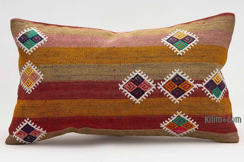 Kilim Yastık Kılıfı - 50 cm x 30 cm - K0081231