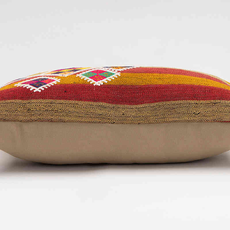 Kilim Yastık Kılıfı - 50 cm x 30 cm - K0081235