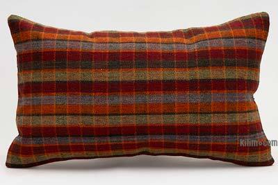 Kilim Pillow Cover - 1' 8" x 1'  (20" x 12")