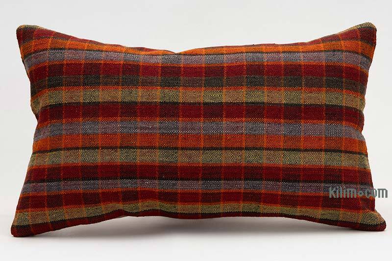 Kilim Pillow Cover - 1' 8" x 1'  (20" x 12") - K0081238