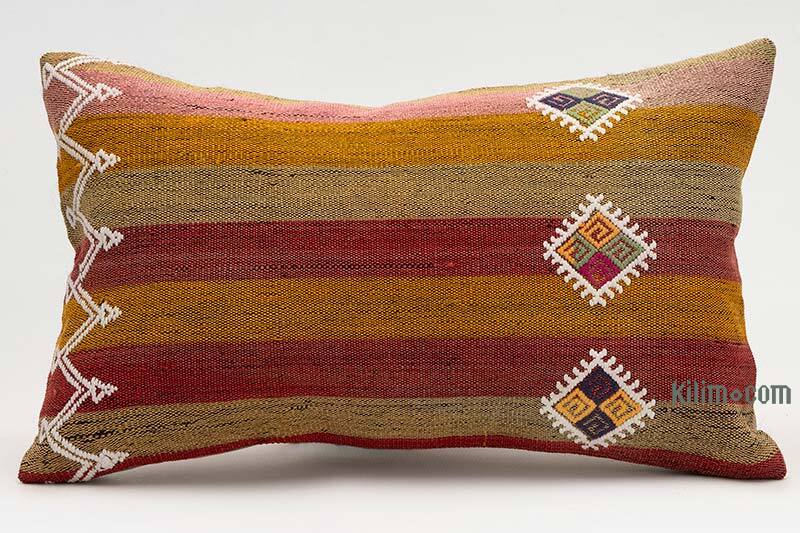Kilim Yastık Kılıfı - 50 cm x 30 cm - K0081241