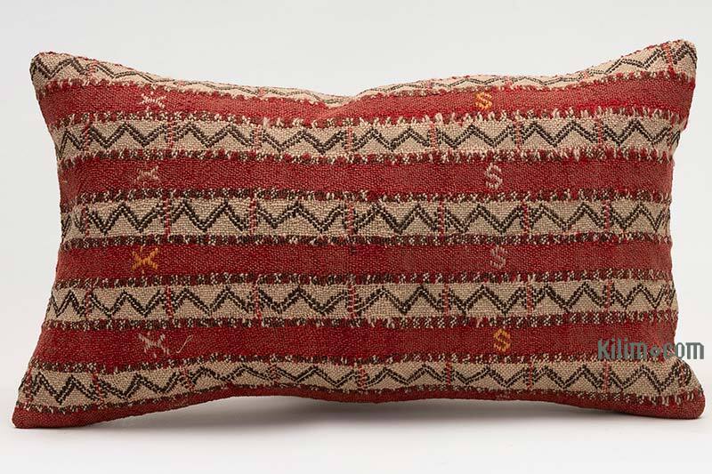 Kilim Pillow Cover - 1' 8" x 1'  (20" x 12") - K0081251