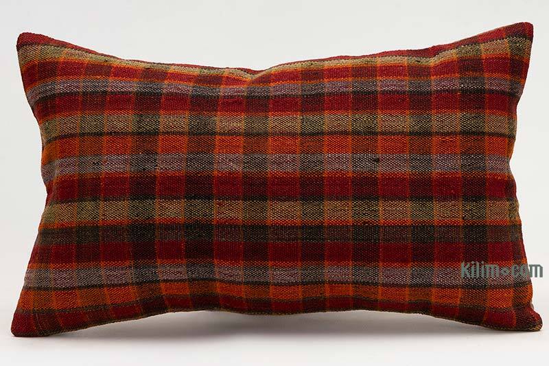 Kilim Pillow Cover - 1' 8" x 1'  (20" x 12") - K0081256