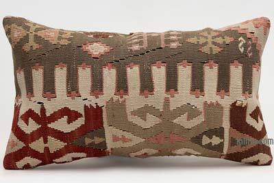 Kilim Pillow Cover - 1' 8" x 1'  (20" x 12")