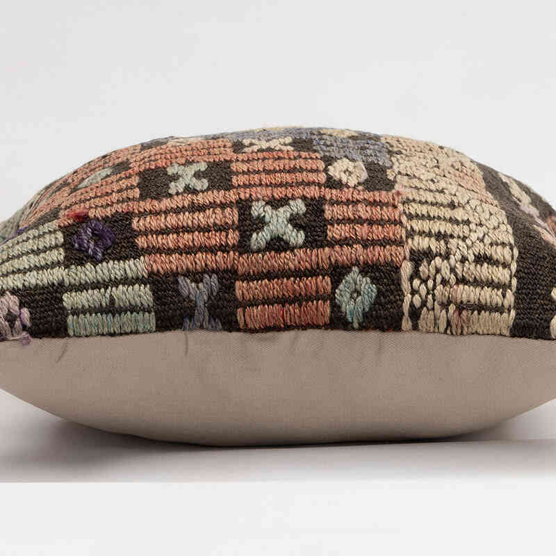 Kilim Yastık Kılıfı - 40 cm x 40 cm - K0081328