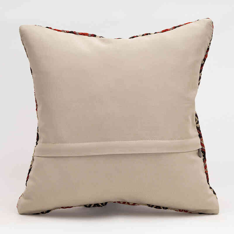 Kilim Yastık Kılıfı - 40 cm x 40 cm - K0081366