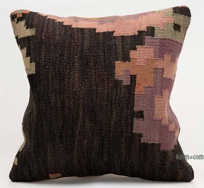 Kilim Pillow Cover - 1' 4" x 1' 4" (16" x 16")
