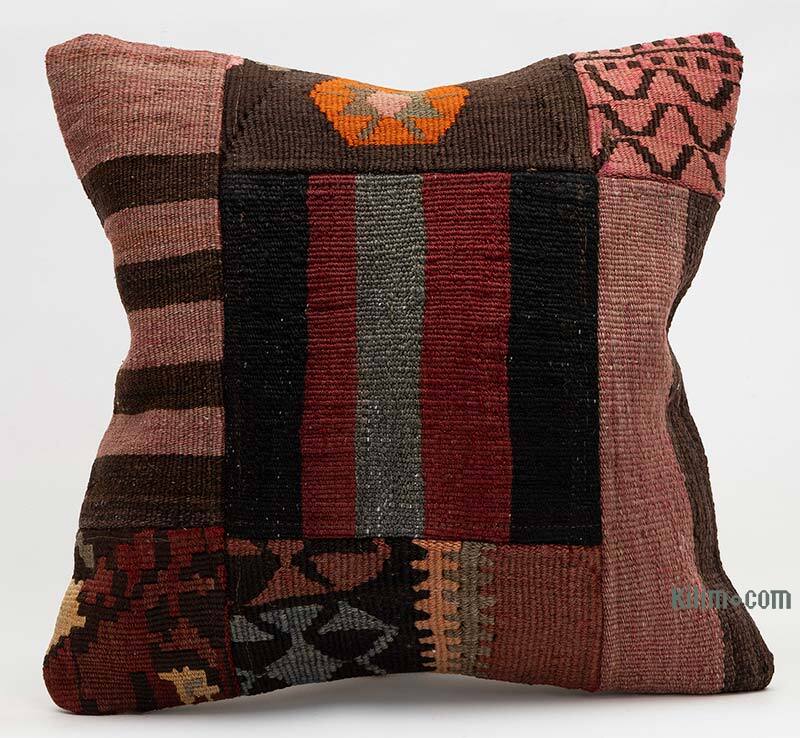 Kilim Yastık Kılıfı - 40 cm x 40 cm - K0081380