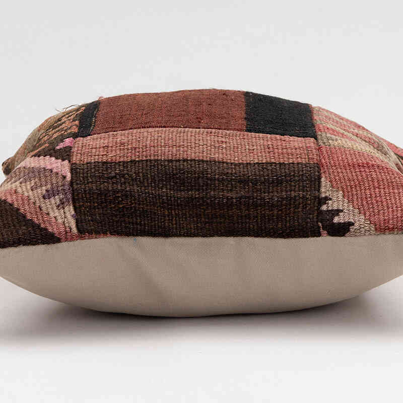 Kilim Yastık Kılıfı - 40 cm x 40 cm - K0081391