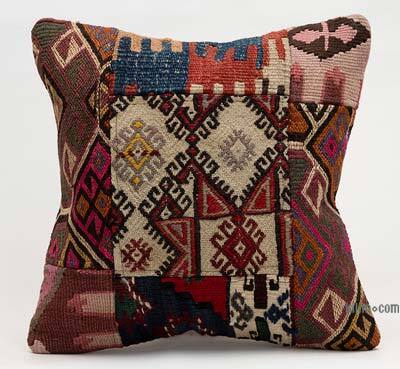 Kilim Yastık Kılıfı - 40 cm x 40 cm