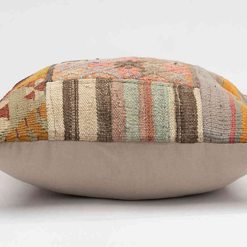 Kilim Yastık Kılıfı - 40 cm x 40 cm - K0081403