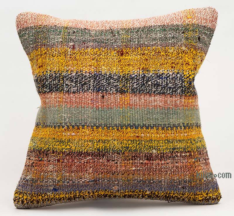 Kilim Pillow Cover - 1' 4" x 1' 4" (16" x 16") - K0081428