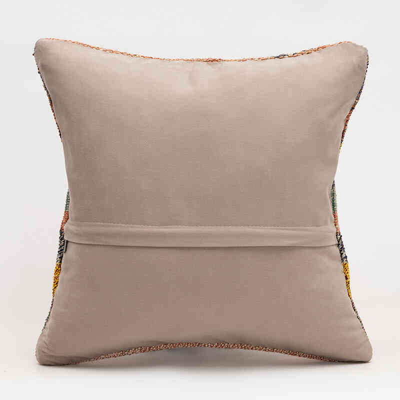 Kilim Pillow Cover - 1' 4" x 1' 4" (16" x 16") - K0081432