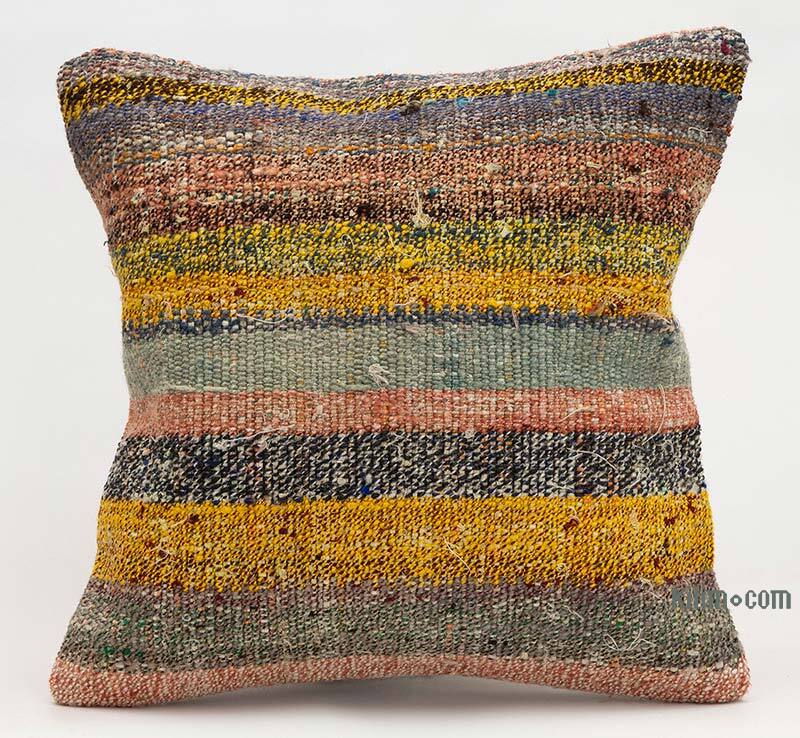Kilim Pillow Cover - 1' 4" x 1' 4" (16" x 16") - K0081432