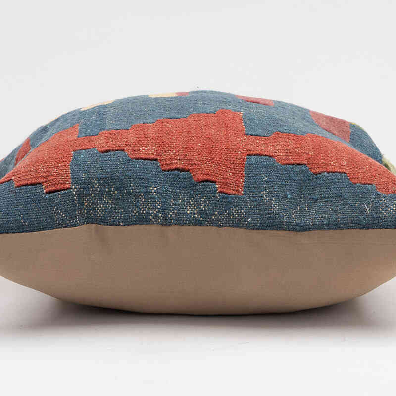 Kilim Pillow Cover - 1' 4" x 1' 4" (16" x 16") - K0081434
