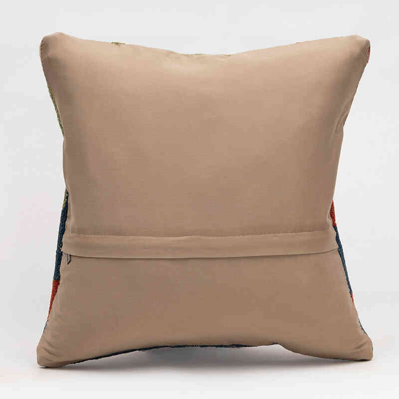 Kilim Pillow Cover - 1' 4" x 1' 4" (16" x 16") - K0081434