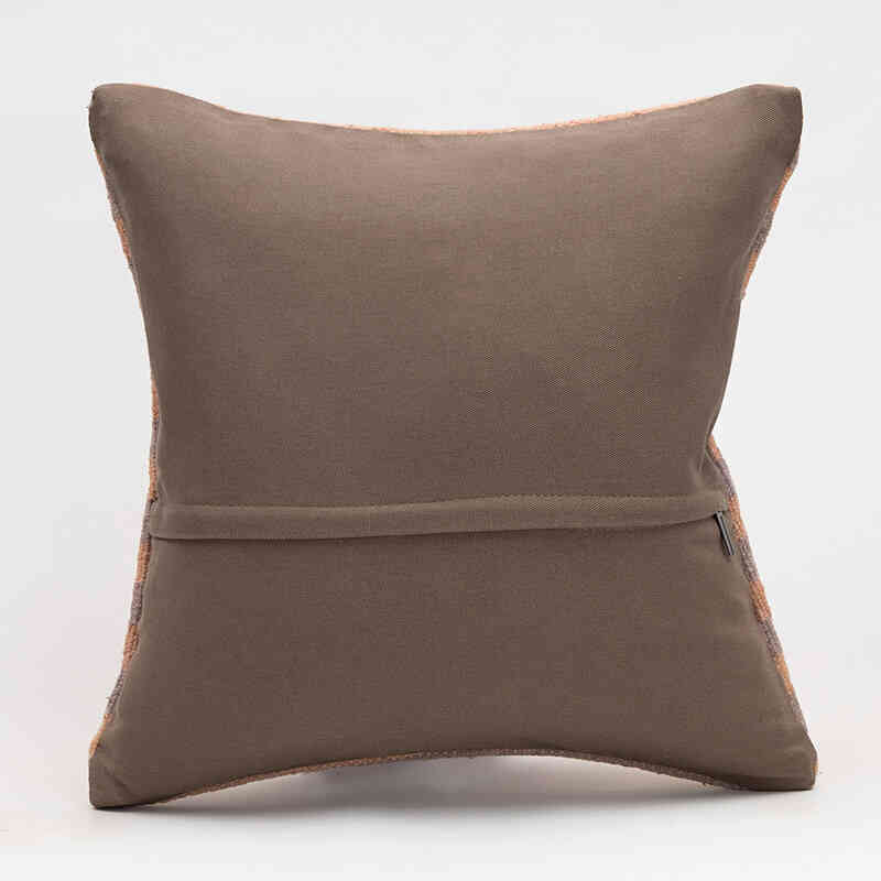 Kilim Pillow Cover - 1' 4" x 1' 4" (16" x 16") - K0081435