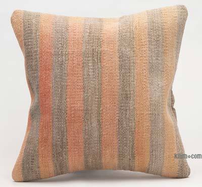 Kilim Pillow Cover - 1' 4" x 1' 4" (16" x 16")